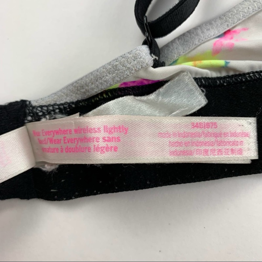 PINK Victoria’s Secret Wireless Lightly Lined Bra 34B #6021 - Picture 10 of 11
